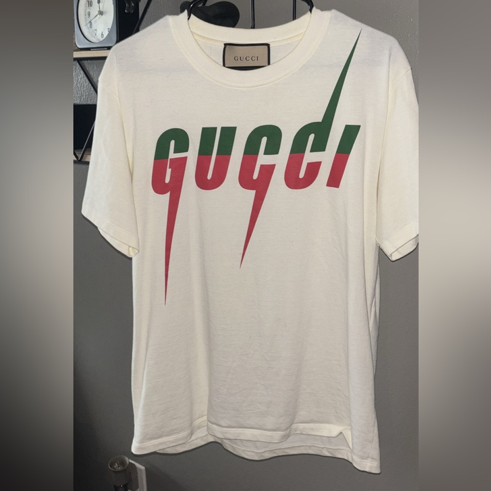 Gucci blade print over sized T shirt
